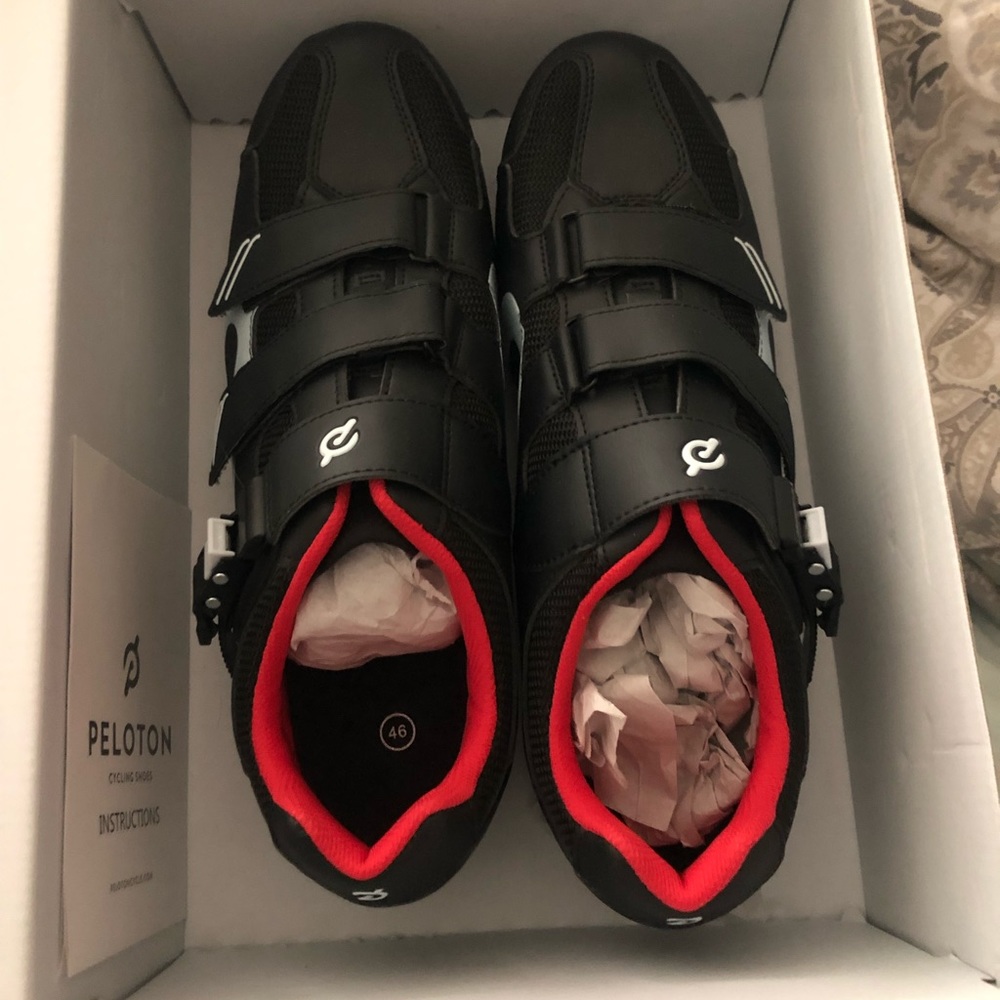 Brand new in box Peloton cycling shoes